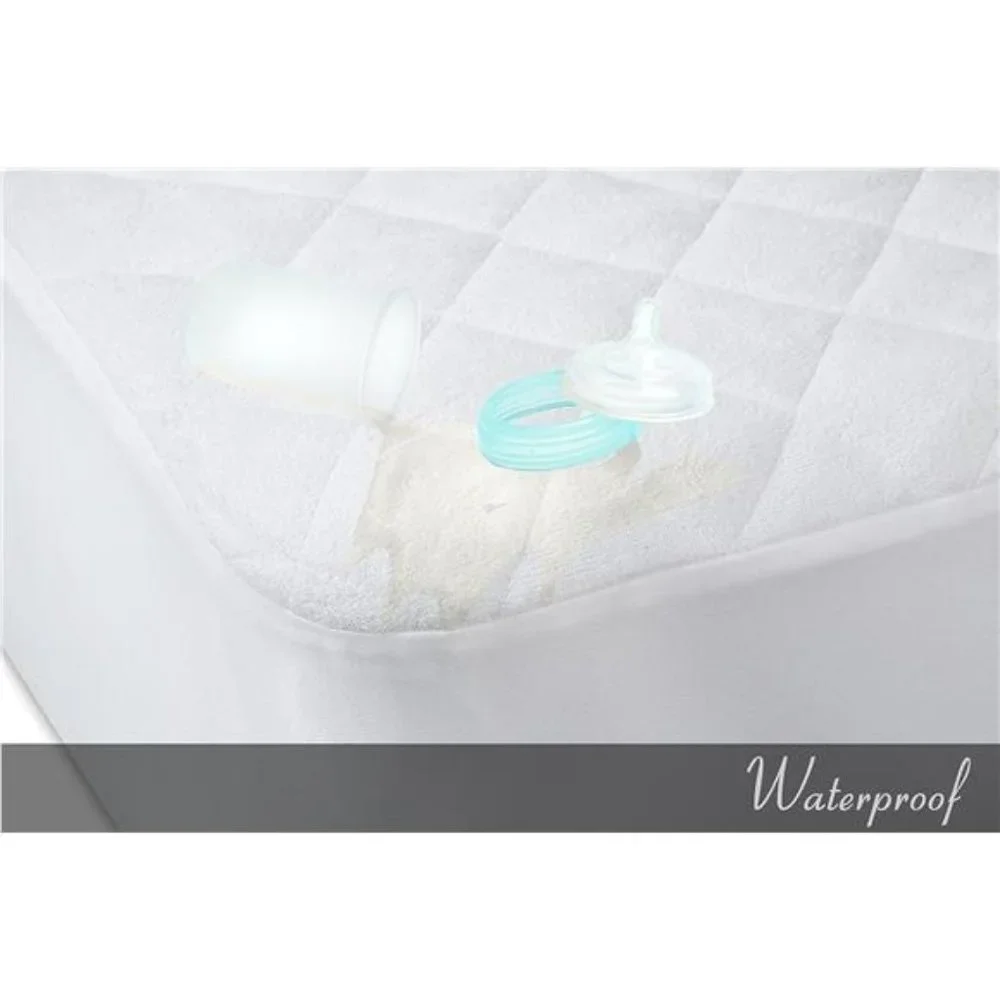 Crib Mattress Protector Cover - Comfortable, Breathable and Waterproof Bamboo